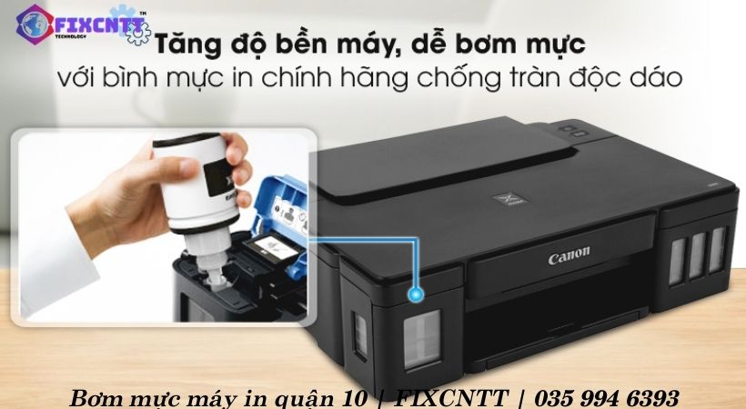 Giới thiệu về dịch vụ bơm mực máy in tại FIXCNTT