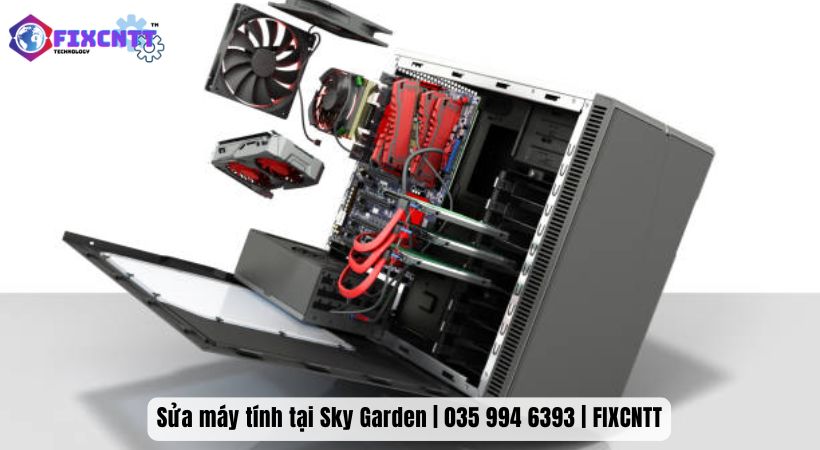 Các dịch vụ được cung cấp tại Fixcntt - Sửa máy tính tại Sky Garden uy tín Tp Hcm