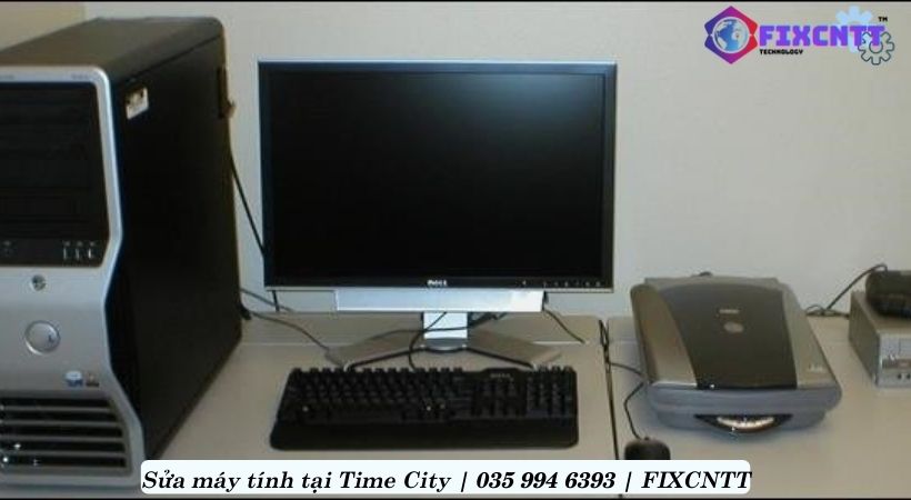 Các sự cố máy tính thường gặp tại Time City.