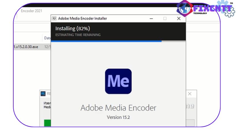 Đợi Media encoder 2021 được cài đặt là xong.
