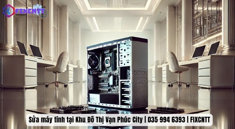 Fixcntt - Dịch vụ sửa máy tính tại Khu Đô Thị Vạn Phúc City nhanh chóng