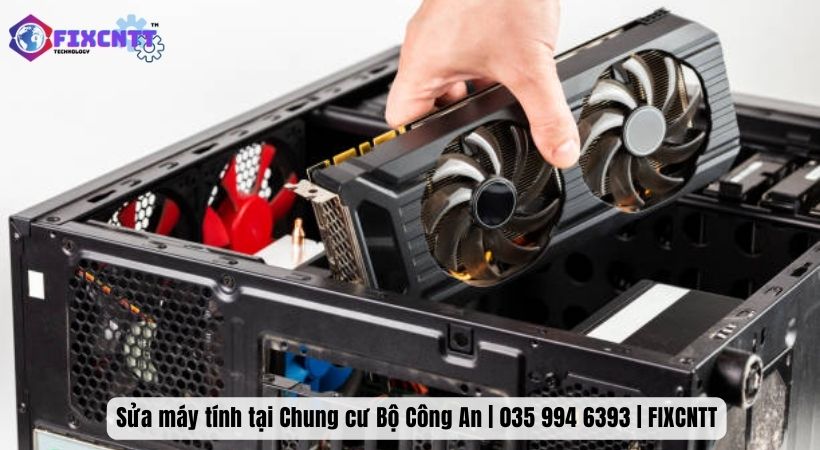 Những dịch vụ sửa máy tính tại Chung cư Bộ Công An