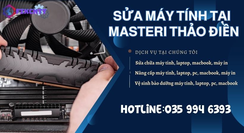 Sửa máy tính tại Masteri Thảo Điền