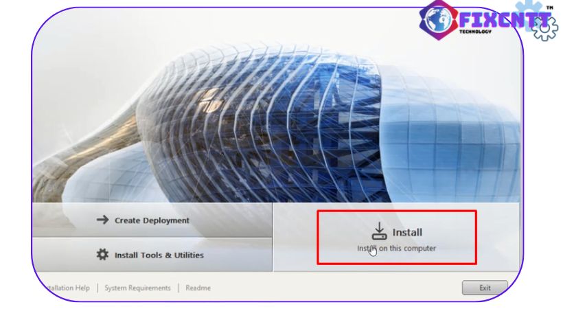 Tiến hành chọn Install Revit 2019