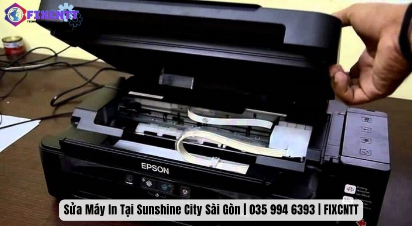 Các dịch vụ sửa chữa máy in phổ biến tại Sunshine City Sài Gòn