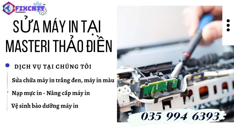 Sửa Máy In Tại Masteri Thảo Điền