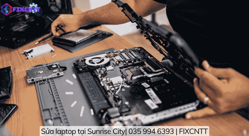 Các dịch vụ sửa laptop tại Sunrise City phổ biến