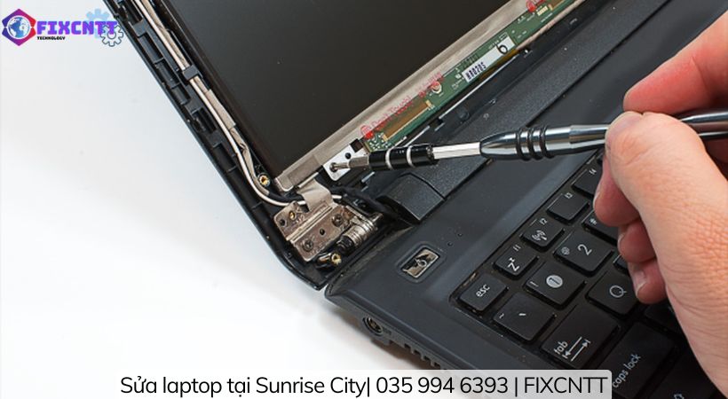 Cơ sở FIXCNTT nhận sửa laptop Tại Sunrise City uy tín