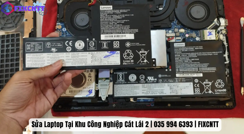 Địa chỉ sửa laptop tại Khu Công Nghiệp Cát Lái 2 tại Fixcntt