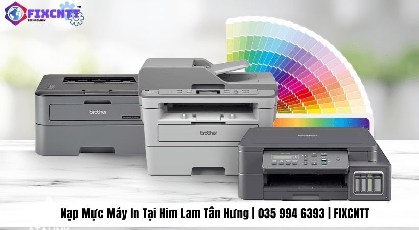 Dịch vụ nạp mực máy in tại Him Lam Tân Hưng