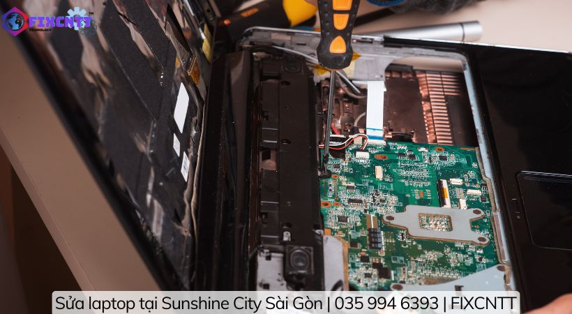 Dịch vụ sửa laptop tại Sunshine City Sài Gòn FIXCNTT