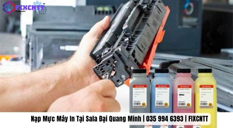 Fixcntt nạp mực máy in có những dịch vụ nào?