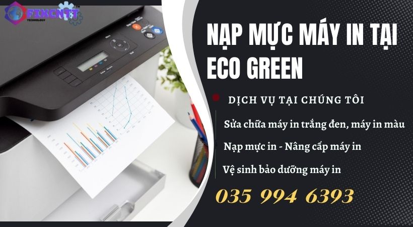 Nạp Mực Máy In Tại Eco Green