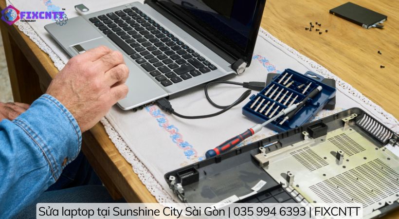 Những tình huống laptop cần được sửa chữa gấp tại Sunshine City.