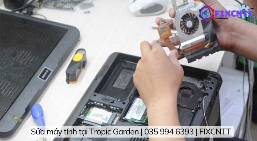 Quy trình sửa máy tính tại Tropic Garden diễn ra như thế nào?