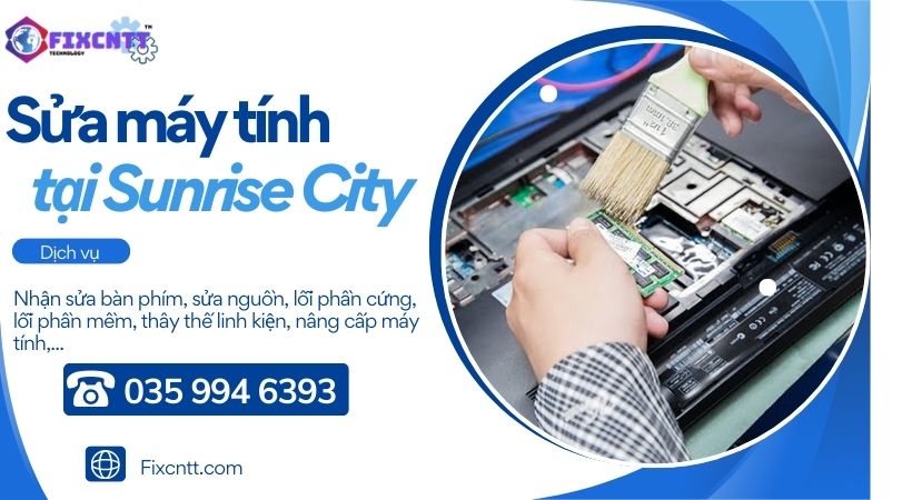 Sửa máy tính tại Sunrise City