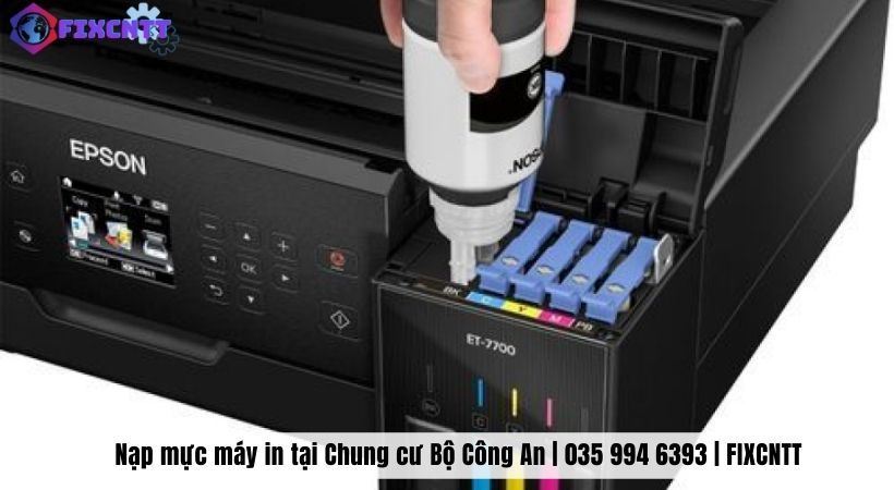 Thế mạnh nạp mực máy in của Fixcntt?