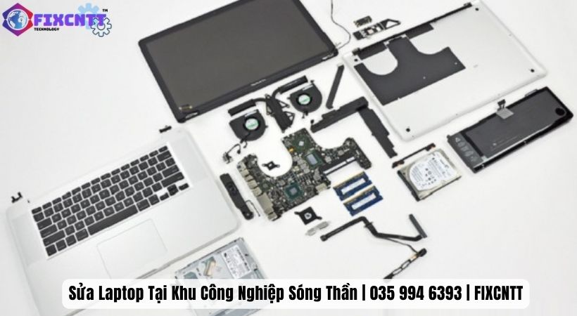 Tình hình phát triển của dịch vụ sửa laptop tại Khu Công Nghiệp Sóng Thần