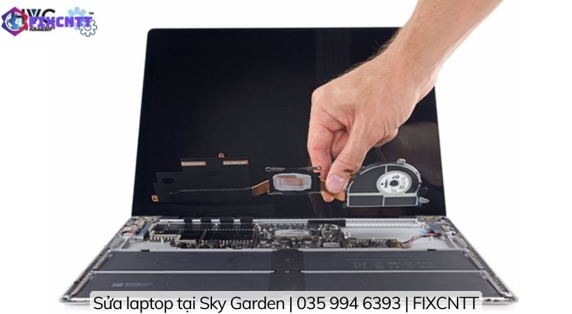 Sửa chữa laptop tại Sky Garden: dịch vụ chuyên nghiệp của FIXCNTT